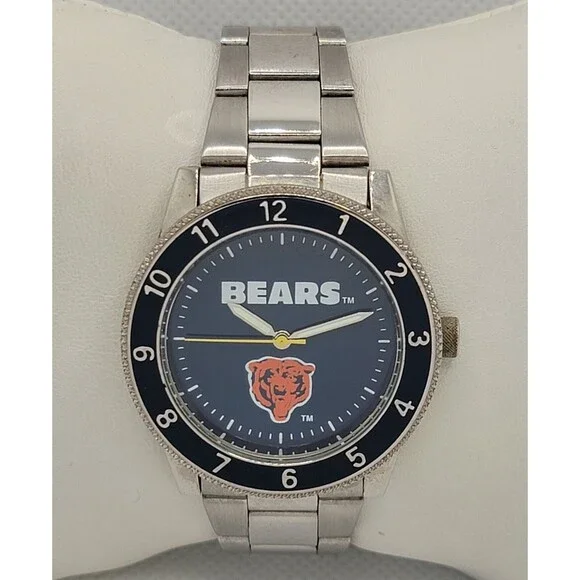 Mens Chicago Bears by Fantasma Vintage 1996 NFLP Rare Find NFL Football Watch 01 - Picture 5 of 8